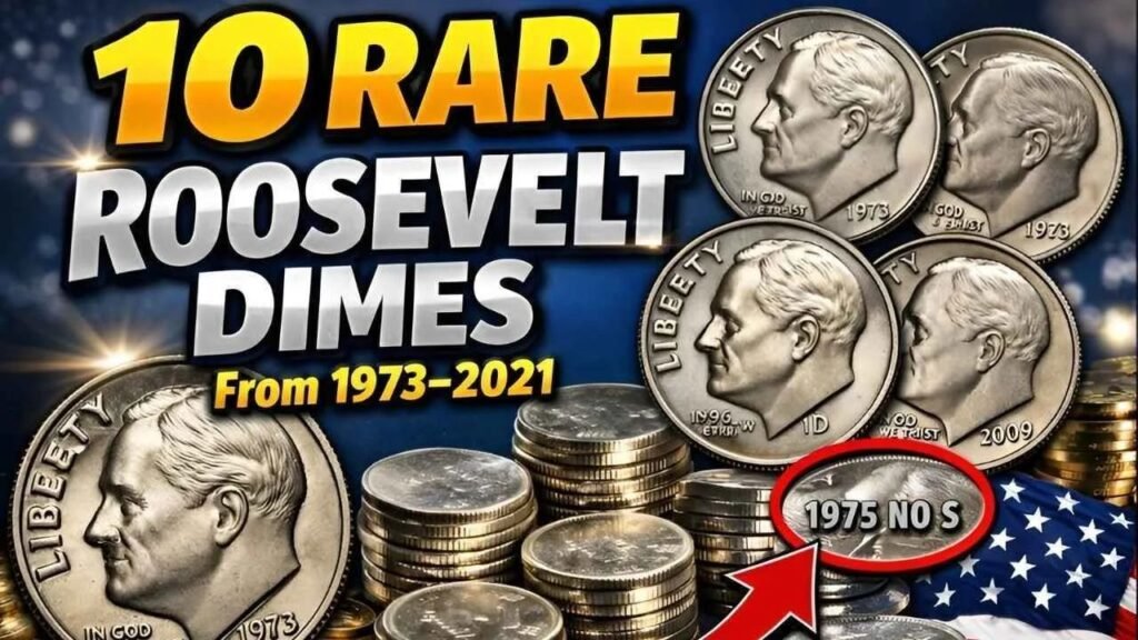 10 Rare Roosevelt Dimes from 1973 to 2021 That Could Elevate Your Collection